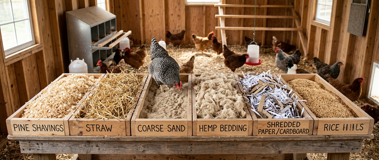 What Bedding Works Best in a Chicken Coop?