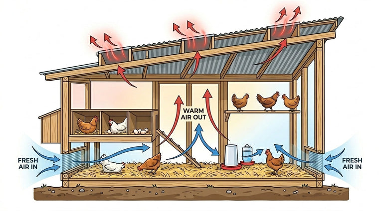 Chicken Coop Ventilation Tips for Healthy Birds