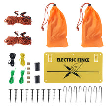 VetraPulse Electric Fence Netting, 48inH X 168in L, PE Net Fencing Kit With Posts & Double-Spiked Stakes, Utility Portable Mesh For Chickens, Ducks, Geese, Rabbits, Used In Backyards, Farms, And Ranches