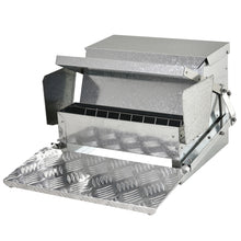 Vetra Pulse 25 lb Automatic Poultry Feeder – Weatherproof Galvanized Steel, No Waste