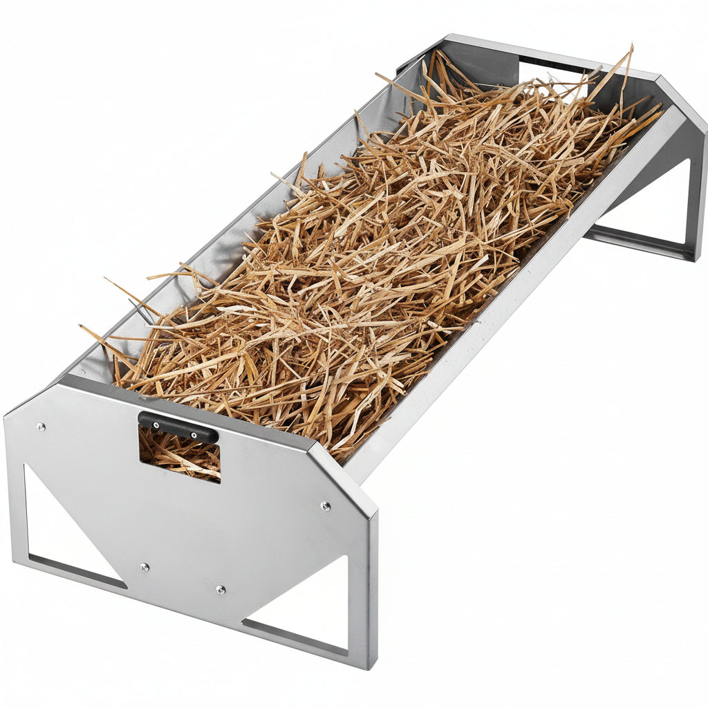 22 Gallon Livestock Feeder Trough for Goats & Sheep | VetraPulse